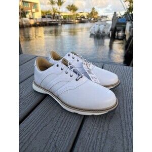 Adidas MC Z-Traxion Spikeless Leather Golf Shoes Menês Waterproof Comfort Sz 8.5